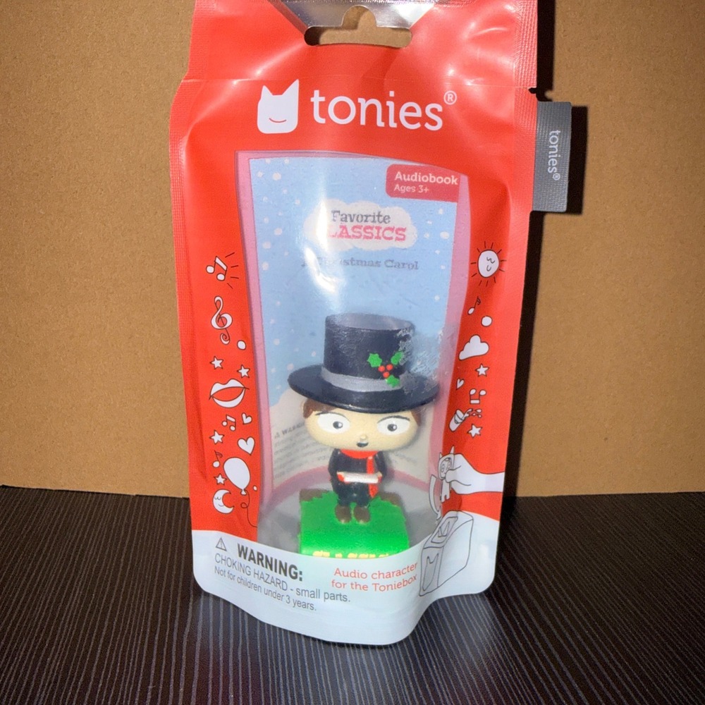 Tonies A Christmas Carol Audio Character Kids OS Red NEW Favorite Classic 100min